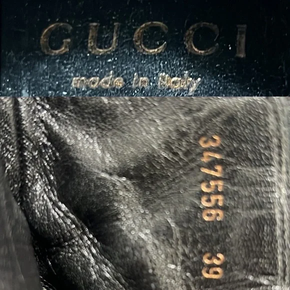 Gucci Black Elastic And Leather Isadora Gladiator Booties Size 39 - Picture 9 of 15